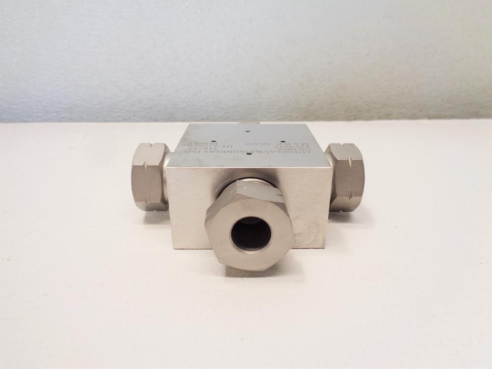 Autoclave Engineers 9/16" Tube Cross Fitting, Stainless, CX-9999